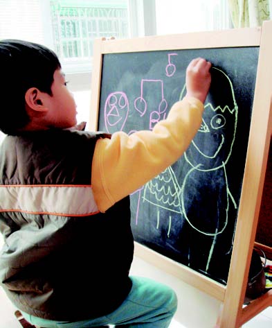 最愛的親子空間 a. 全家人的頂樓花園 小朋友跟媽媽一