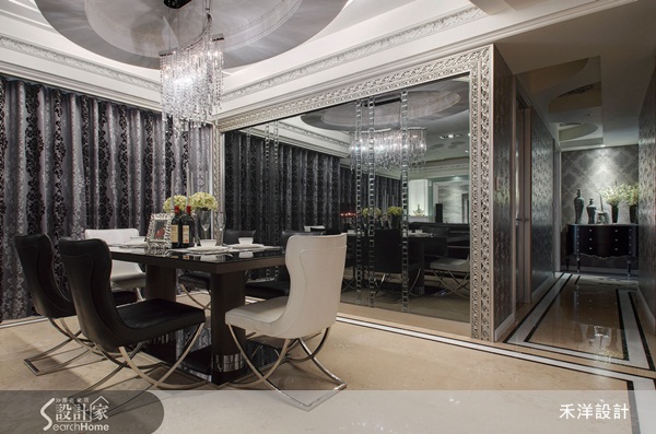 在現代的家居空間裡,鏡面元素是極為常見的一種特殊設