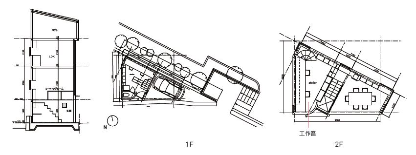 這是建築師三瓶滿真與室內設計師いまむらあんな的家，也是兩