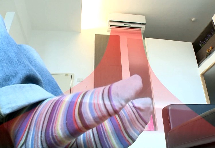 以前常聽到人因科技，沒想到，現在的空調真的做到了人