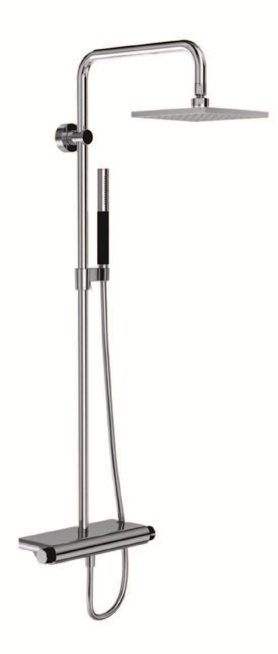 嵌入式多功能的頭頂花灑，有三種出水方式，瀑布出水、