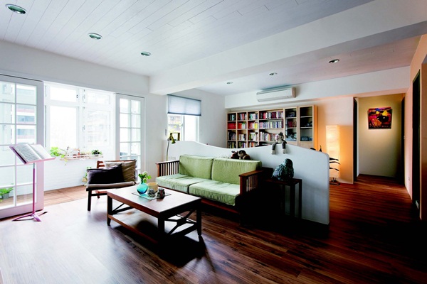 在整體基礎工程做完之後，不一定馬上急著為空間做上滿