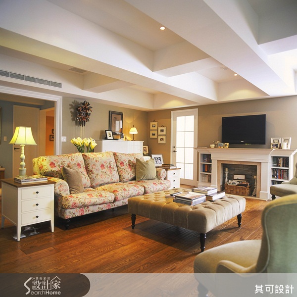 把書房和客廳結合起來是什麼樣子？在本案裡，由於考量