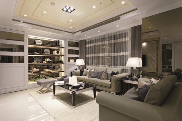 在Loft空間中,藝術品的陳列佔了很重要的一部分,而台