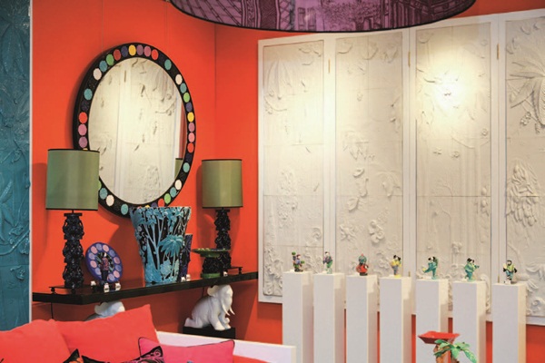 在Loft空間中,藝術品的陳列佔了很重要的一部分,而台