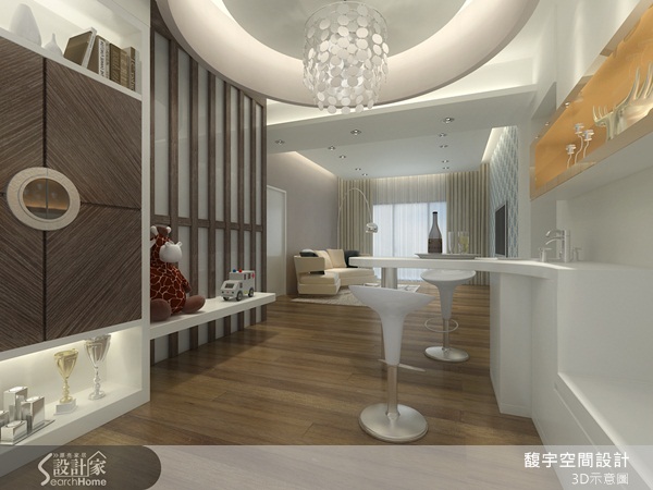 不論是大豪宅或是小坪數,完美維持空間寬敞舒適的感受