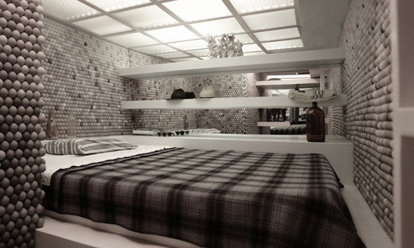 來自布魯克林的設計師Daniel Arsham,花了約兩個月的