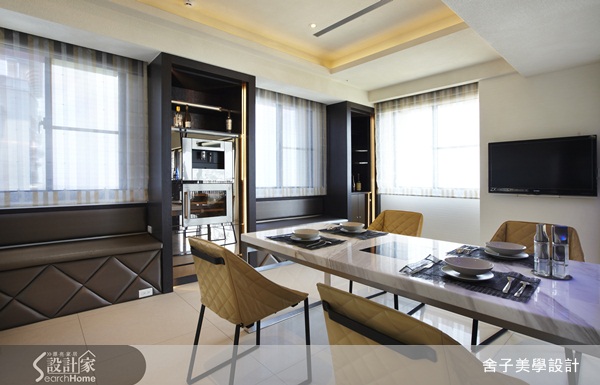 風格營造有賴於色彩與建材的運用與搭配,而建材要如何