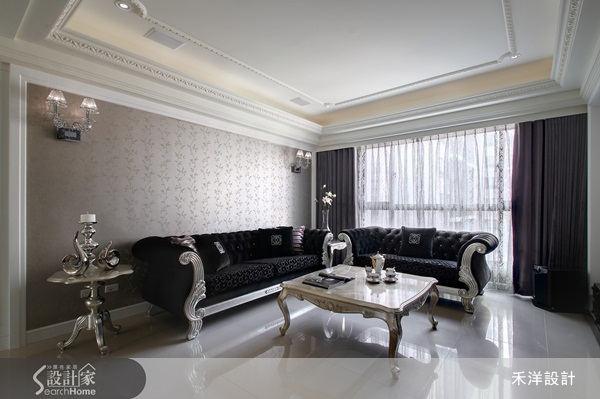 注重機能與設計細節,運用線板、雕花、大理石拼花詮釋