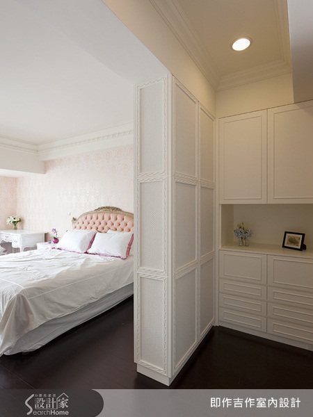 喜歡美式居家風格的屋主,由於新屋原本建商的格局及動