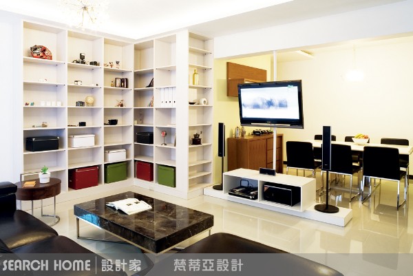 提昇空間效率是每位屋主對於家的期待,結合隔間牆與收