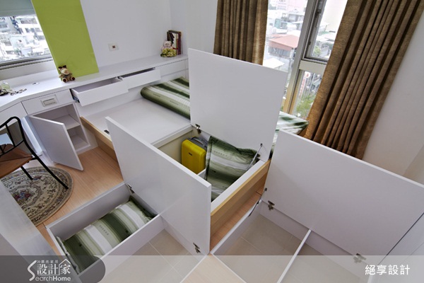 空間的收納機能一向是居住者最關心的問題。尤其對於小