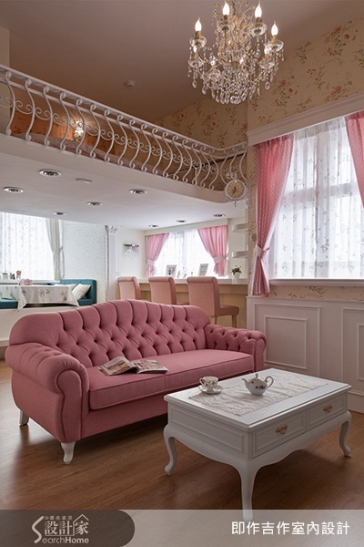 本案屋主是一個非常細節、重視生活品味及喜歡夢幻粉紅