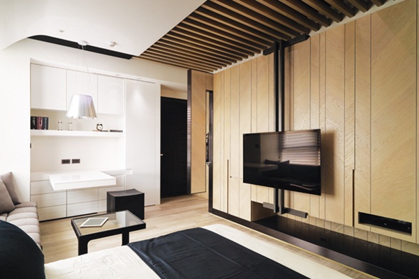 小坪數空間是最能體現空間趣味的設計類型之一。空間雖