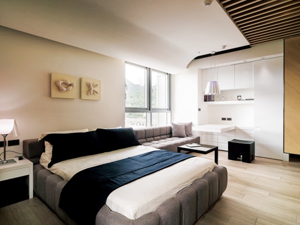 小坪數空間是最能體現空間趣味的設計類型之一。空間雖