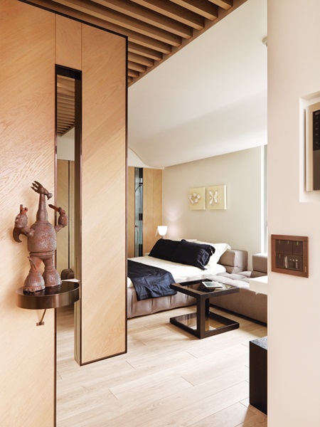 小坪數空間是最能體現空間趣味的設計類型之一。空間雖