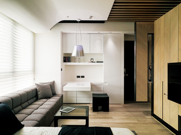 小坪數空間是最能體現空間趣味的設計類型之一。空間雖