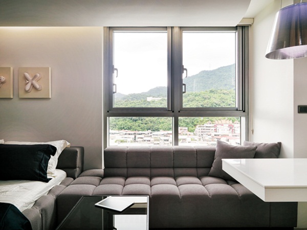 小坪數空間是最能體現空間趣味的設計類型之一。空間雖