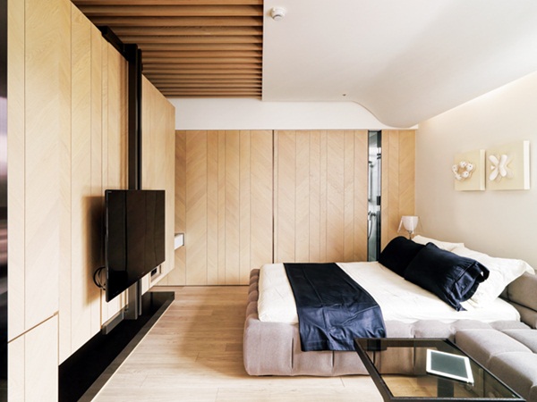 小坪數空間是最能體現空間趣味的設計類型之一。空間雖