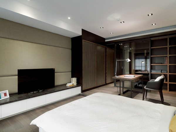 由於屋主為企業經營者，張祥鎬設計總監在考慮到退休後