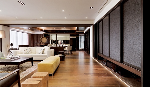 由於屋主為企業經營者，張祥鎬設計總監在考慮到退休後