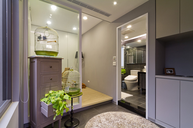 經本案兩位屋主都是高階主管,龐大的工作壓力,讓他們