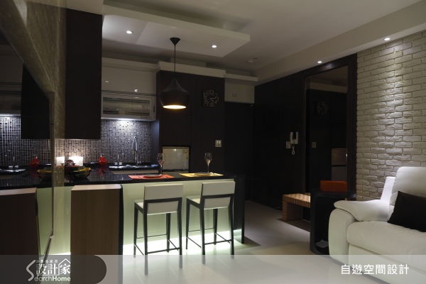 本案位於新北市淡水，空間坪數約有26坪。雖然空間坪數