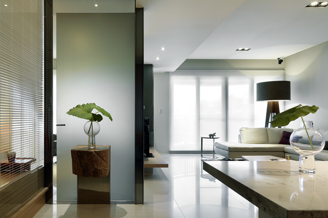 在家就是要全然的放鬆,享受生活。希望居家視線通透具