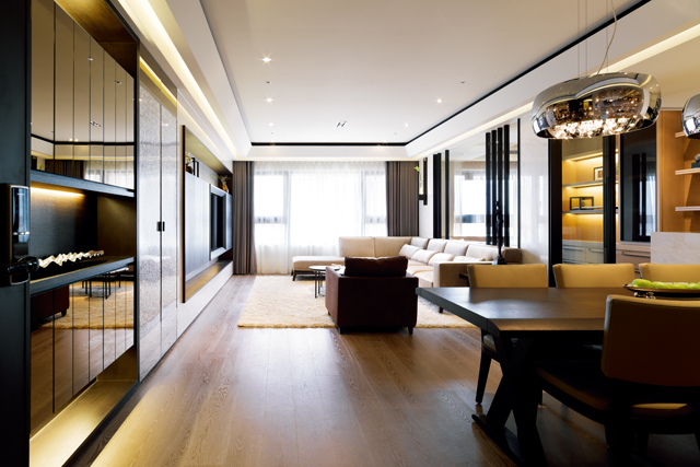 擁有18 年室內設計實務經驗，盧國輝創造出許多經典作