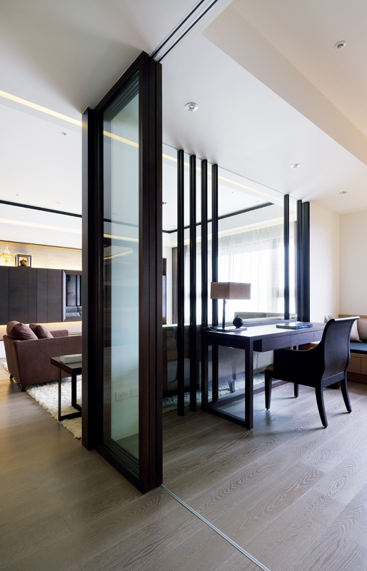 擁有18 年室內設計實務經驗，盧國輝創造出許多經典作