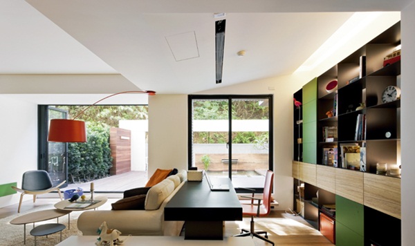 開設SPA會館的女主人工作繁忙且閱歷豐富，此住宅為休