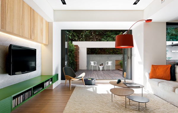 開設SPA會館的女主人工作繁忙且閱歷豐富，此住宅為休