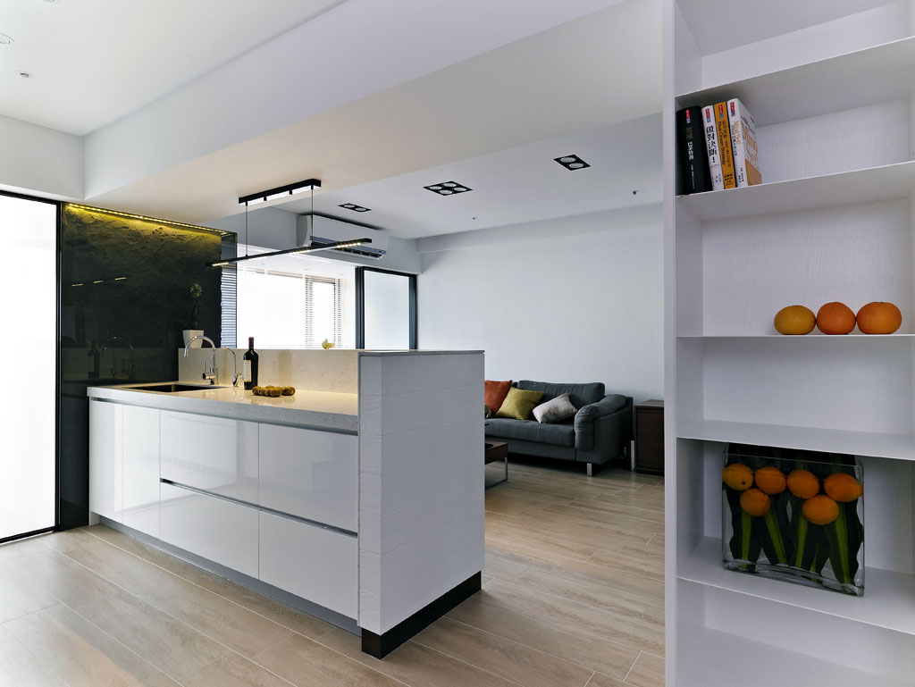 廚房向來是家庭生活的重心之一，因為開放式廚房設計盛