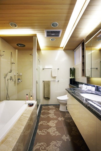 透過風格定調，能替空間營造出低調奢華氛圍，格局在配