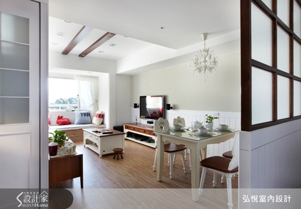 經過弘悅國際設計師將格局重整，並結合風水老師的勘輿