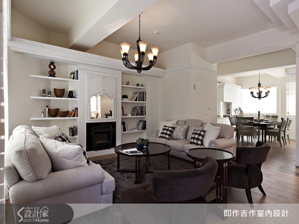 櫃體不只有收納機能,有時候也是空間的視覺焦點之一,