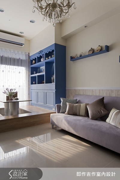 櫃體不只有收納機能,有時候也是空間的視覺焦點之一,