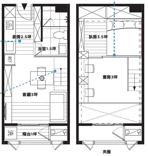 空間使用過度也會造成生活上種種問題，前任屋主將陽台