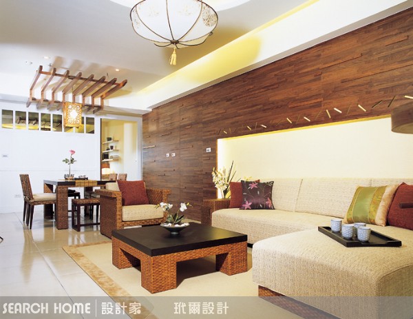 木質建材和石材等自然建材，在一般的居家空間或商業空