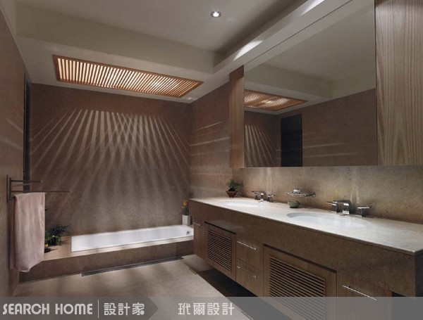 木質建材和石材等自然建材，在一般的居家空間或商業空