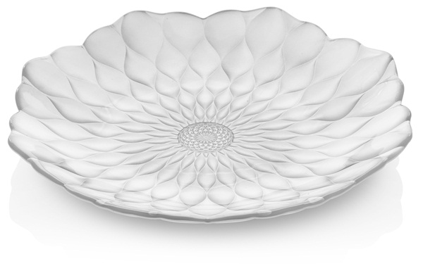 以細膩的紋刻詮釋蓮花的質感,運用獨特的肌理紋路,交