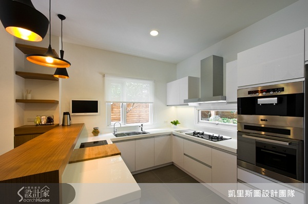 過去，廚房總是給人處在最角落、陰暗印象，但隨時代變
