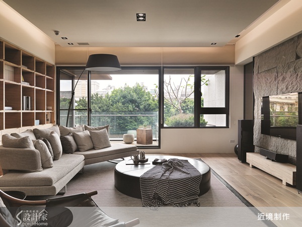 位於台北市,擁有66.5坪的新成屋,原始空間有3間衛浴