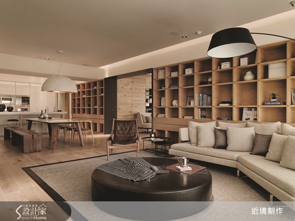 位於台北市,擁有66.5坪的新成屋,原始空間有3間衛浴