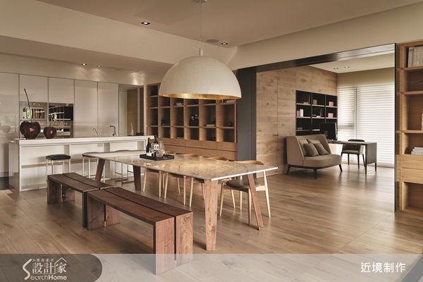 位於台北市,擁有66.5坪的新成屋,原始空間有3間衛浴