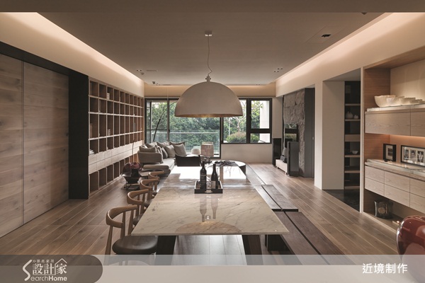 位於台北市,擁有66.5坪的新成屋,原始空間有3間衛浴