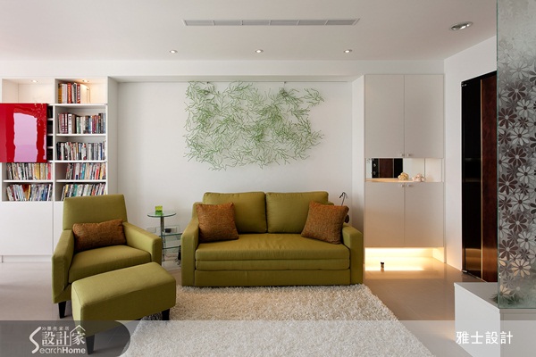 18坪的空間坪數,對於許多居住在都市裡的人們來說都是