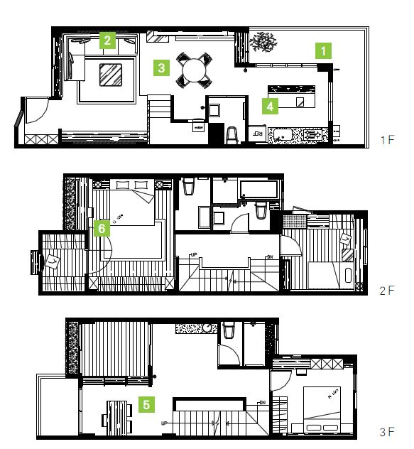 買下這棟二手的透天厝之後，屋主就請來芽米設計設計師