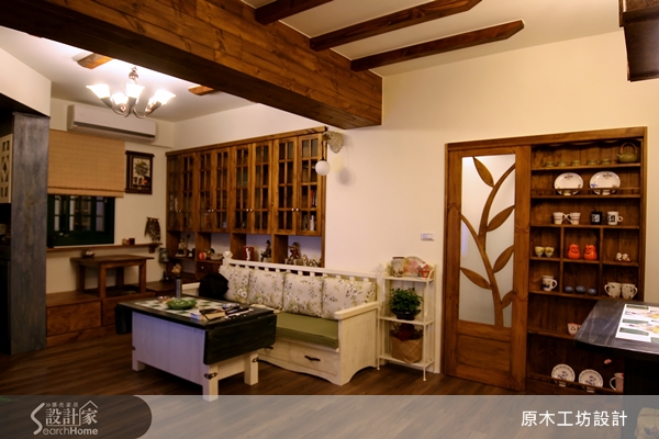 木質感，彷彿與「舒壓」劃上等號。原木工坊李佳鈺設計