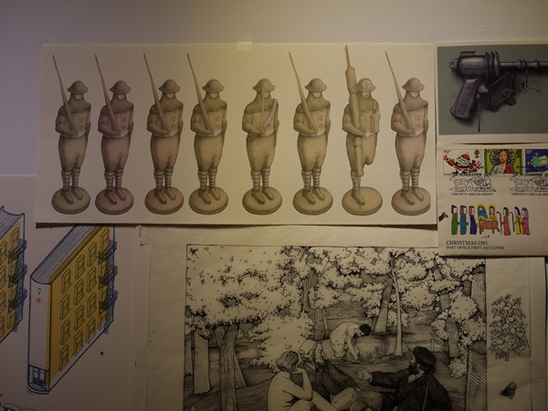 或許是藝術性格的使然，藝術家的感性思維和總是和理性